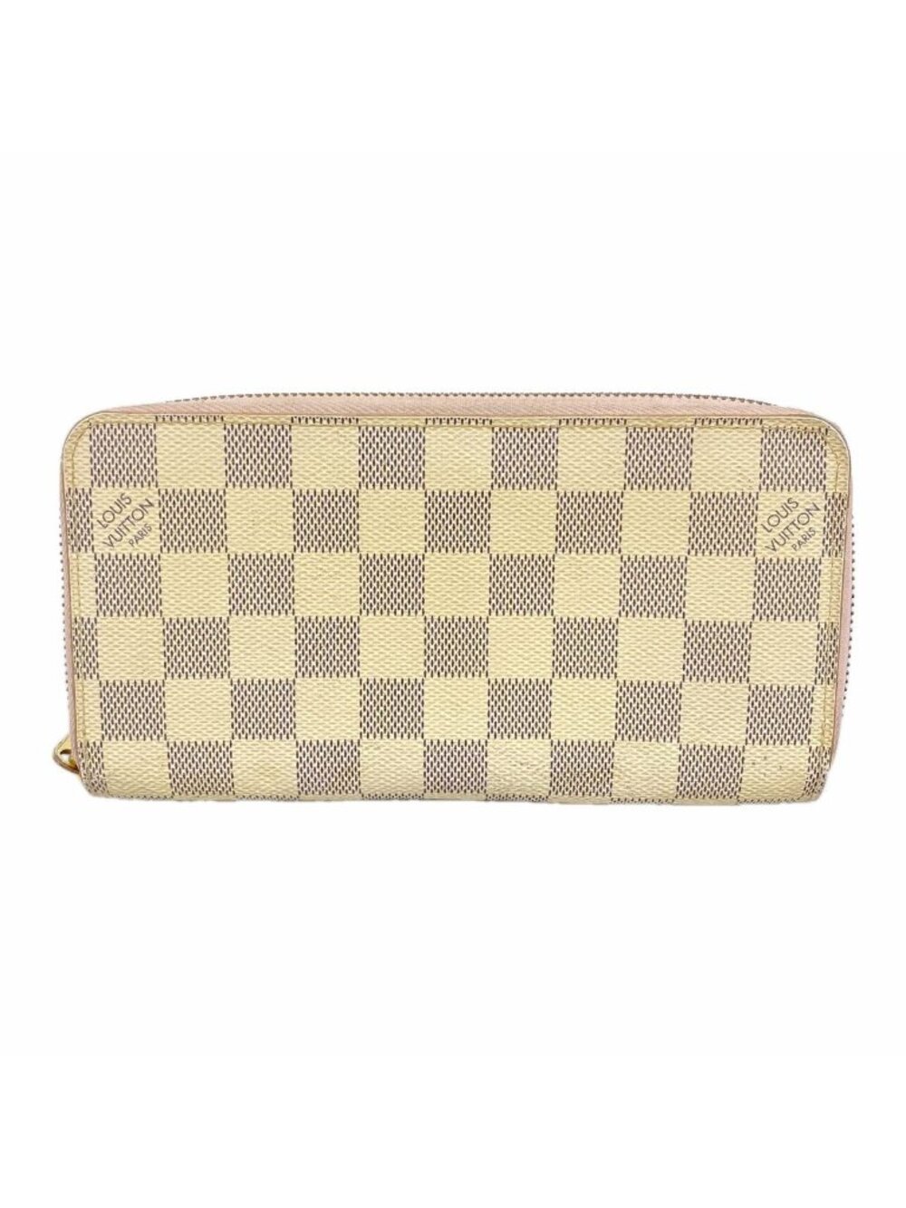 Louis Vuitton Wallet Damier Azur Zippy White